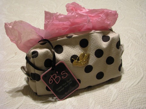 Bs cosmetic bag