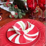 Thumbnail image for Christmas Breakfast Table with Red and Green