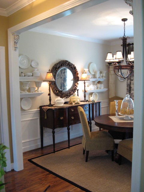 Antique White dining room