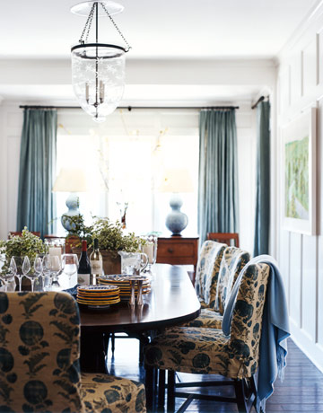 Blue dining room HB