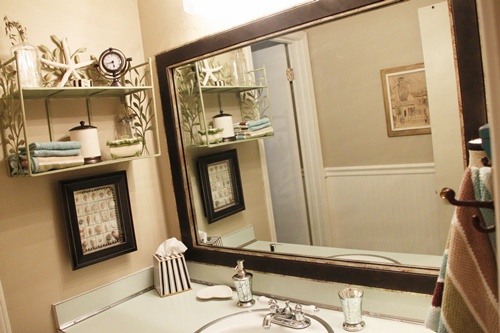 Upgrading a Bathroom Mirror with an Easy to Use MirrorMate Frame