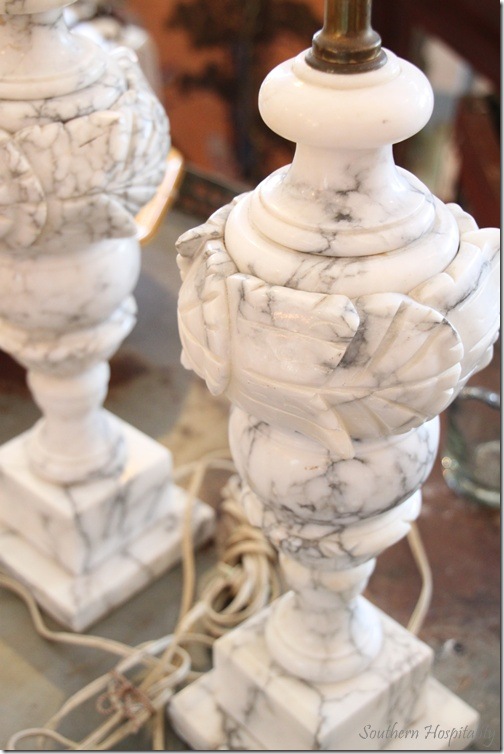 marble lamps