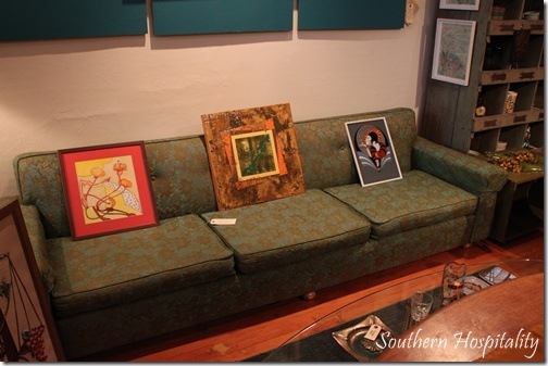 vintage sofa