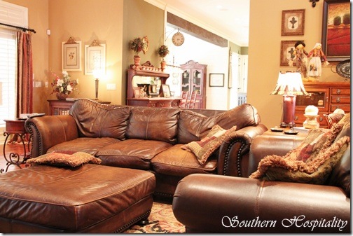 leather familyroom