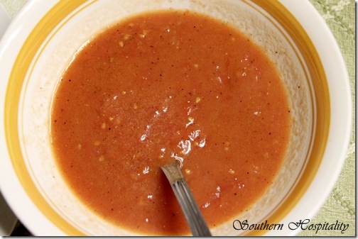 tomato gravy