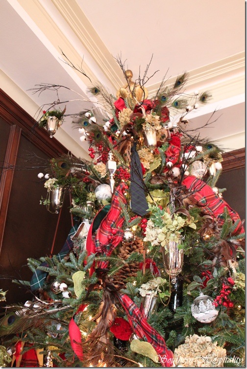 billiard room tree topper