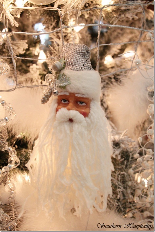 white santa