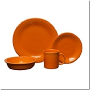 tangerine Fiestaware