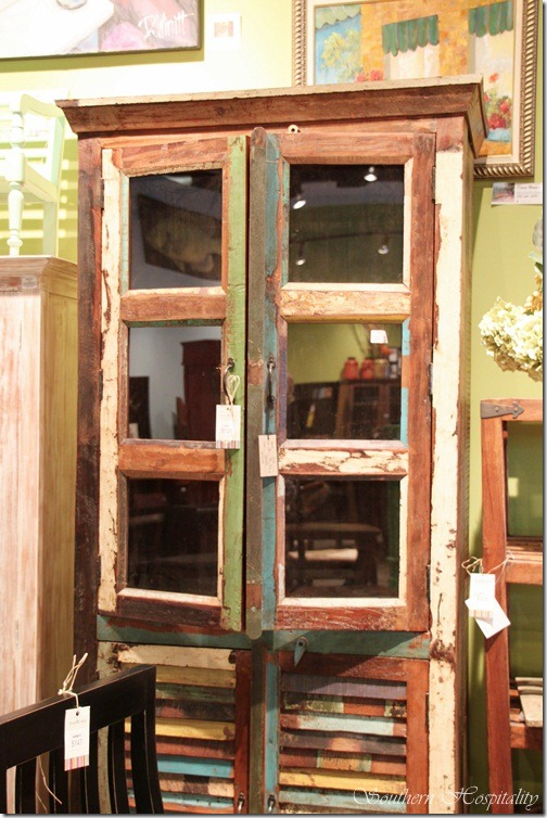 painted cabinet from Nadeau