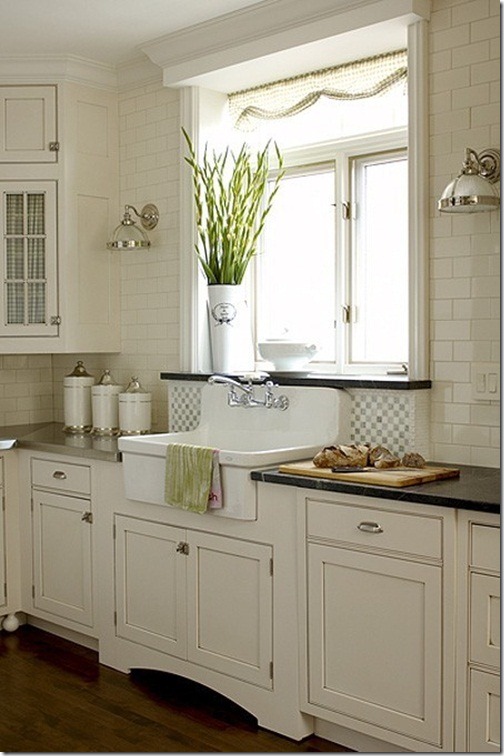 white kitchen