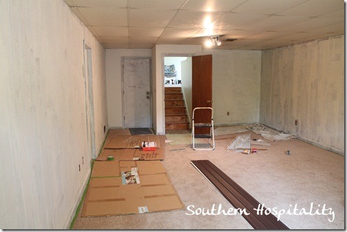 House Renovation: Week 12, Paint That Paneling, People! - Southern  Hospitality