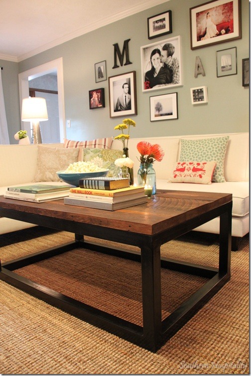 rustic coffee table