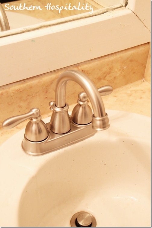 Moen faucet bathroom