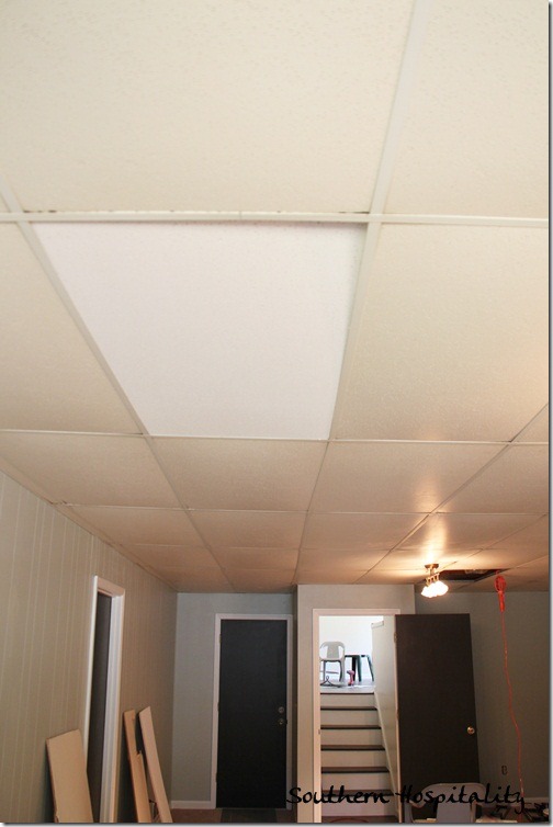 new ceiling tiles