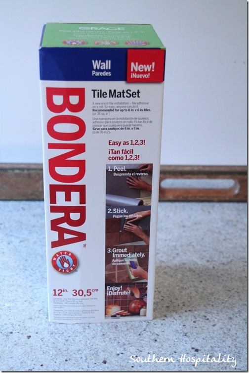 Bondera Tile Mat Set 12 x 10' Backsplash Roll Setting Adhesives Water Seal