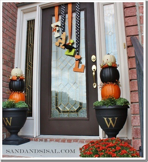 Fall outdoor decorating ideas