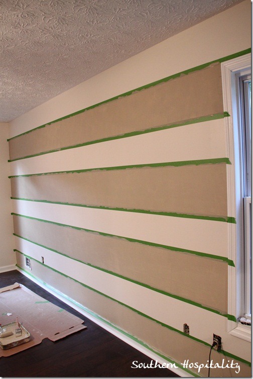 painting striped walls