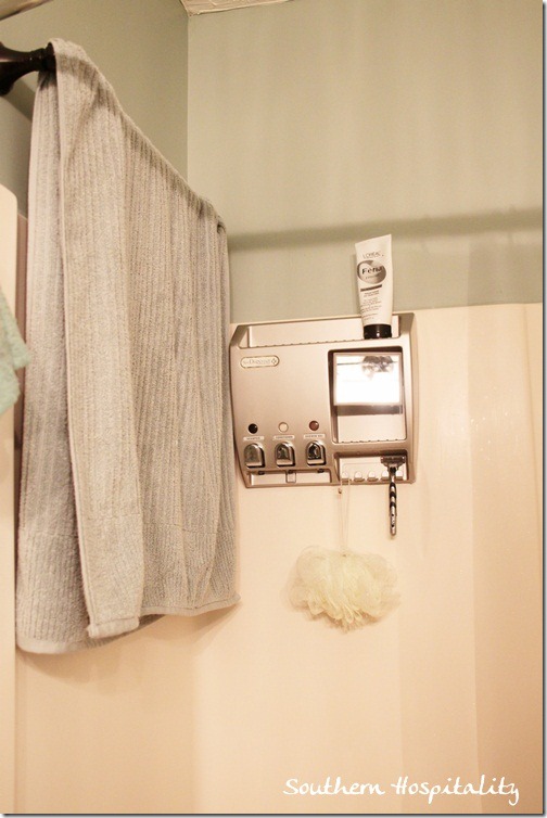 towel bar and Ulti-Mate Dispenser