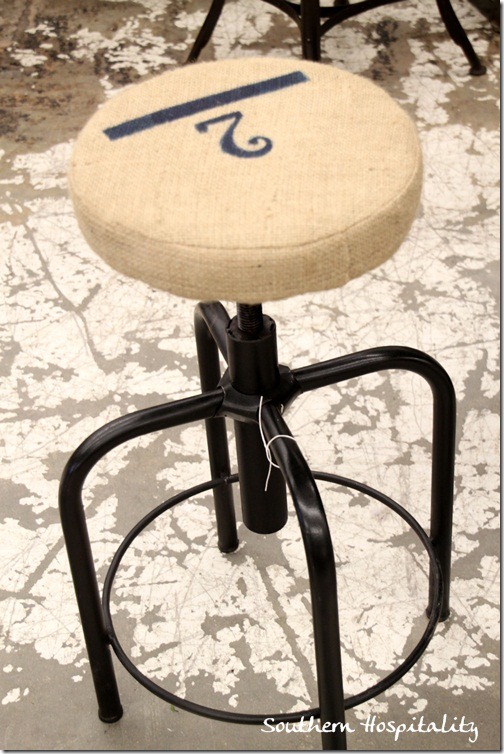 vintage style stool