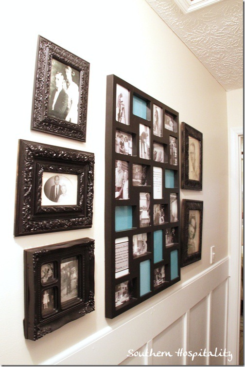 Family gallery wall