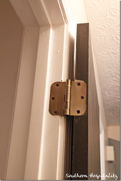 Installing door deals hinges