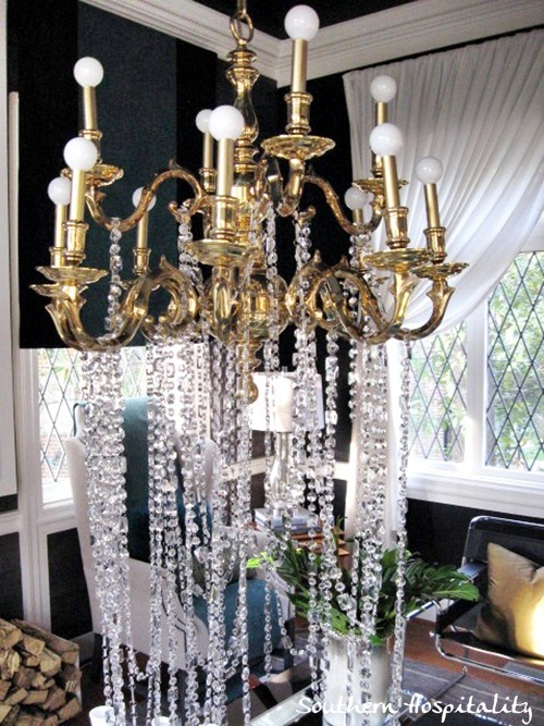 blingy chandelier