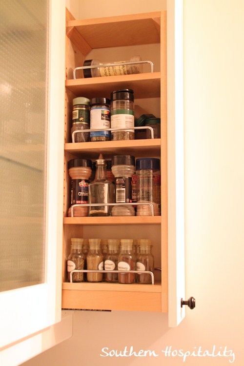 Ikea Kitchen Renovation spice rack