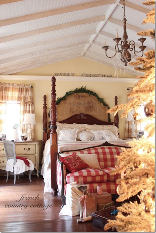 christmas bedroom