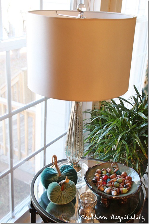 Table Lamps With Drum Shades, Mercury Glass Table Lamp From Homegoods