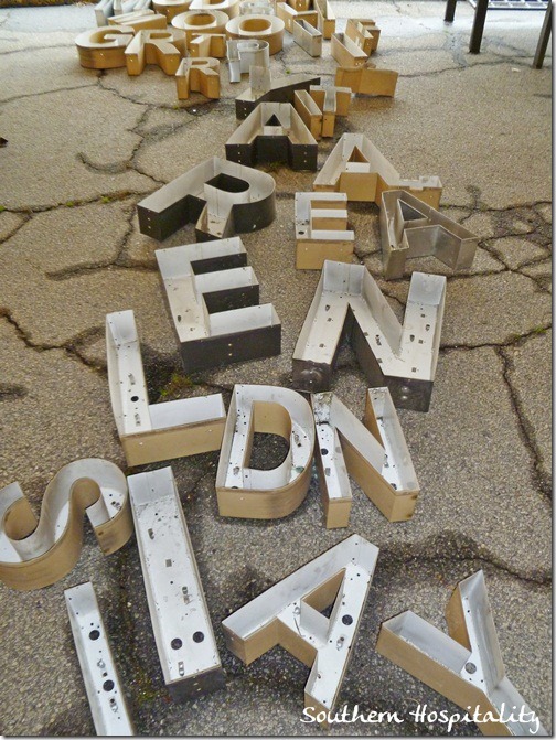 more rustic letters