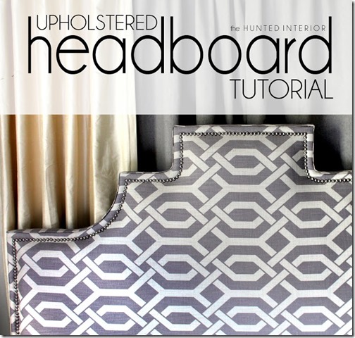 DIY upholstered headboard