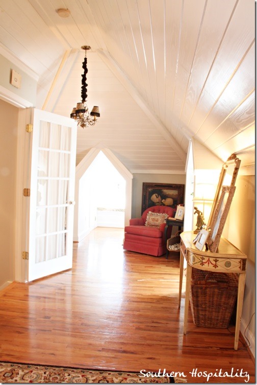 attic guest room