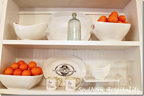 kitchen open shelves