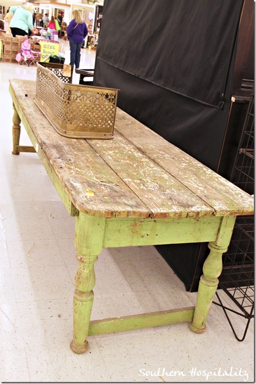 old farm table $500