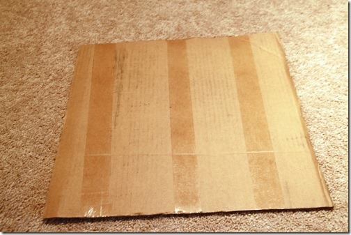18 inch cardboard template
