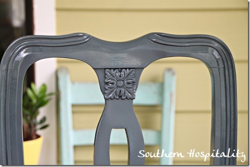 Furniture: Updating with Black Spray Paint - Southern Hospitality