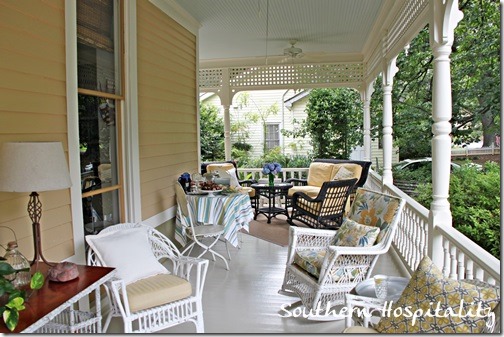 porch Trammell House