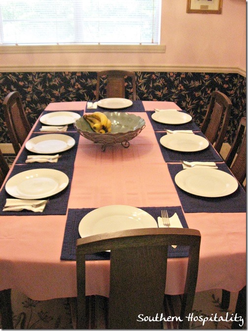 table set