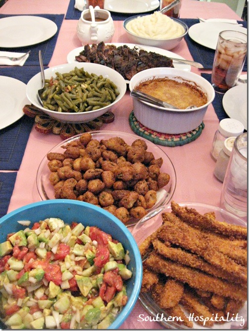 A Southern Home-Cooked Meal - Southern Hospitality