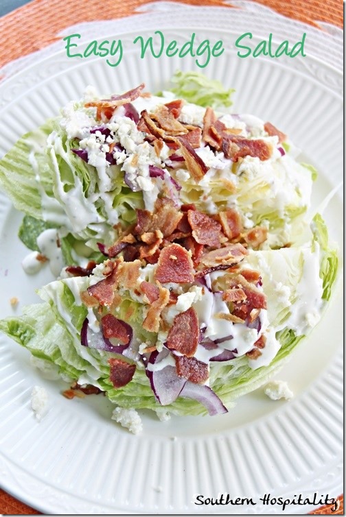 deconstructed wedge salad