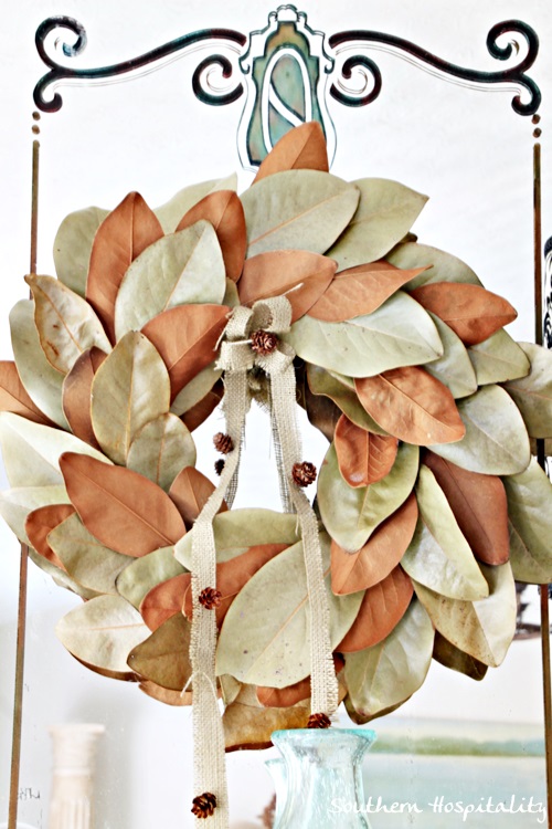 Fall magnolia wreath (3)