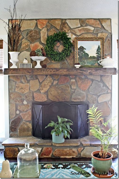 Fall mantel