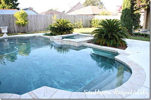 backyard pool