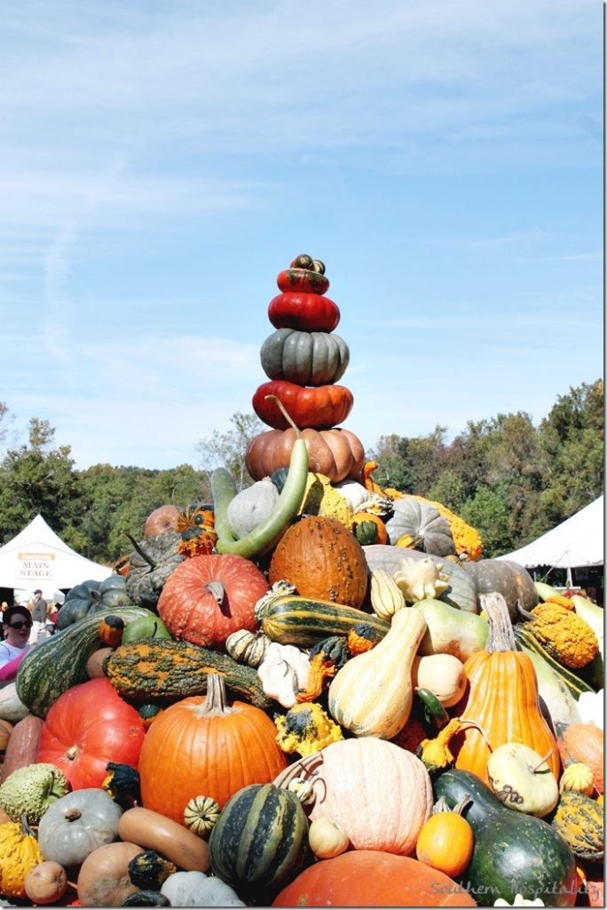 pumpkin pile