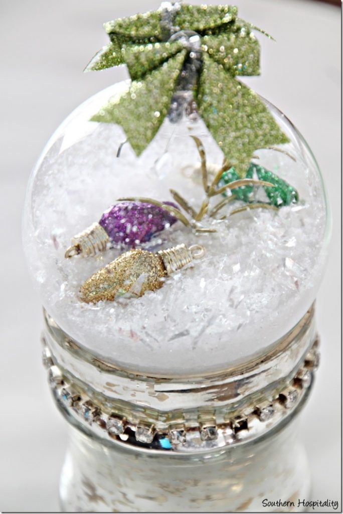 diy glass ornament