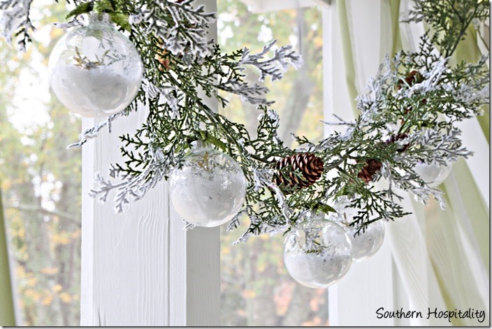 garland and ornaments