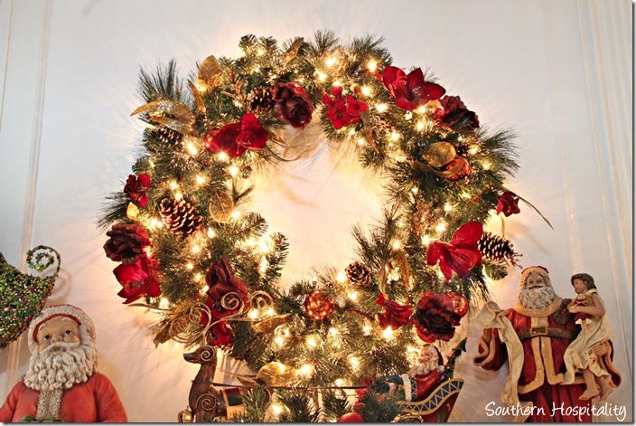 Tree Classic lighted wreath