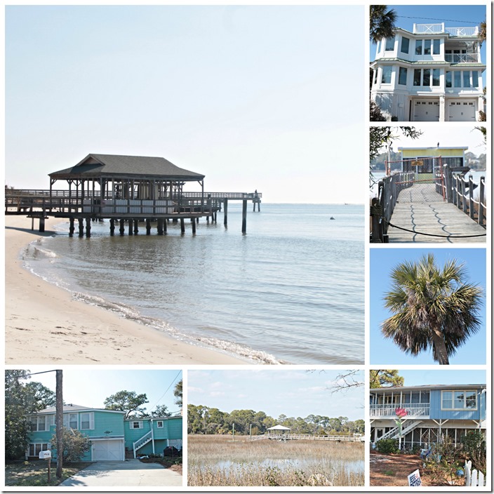 Tybee cottages collage