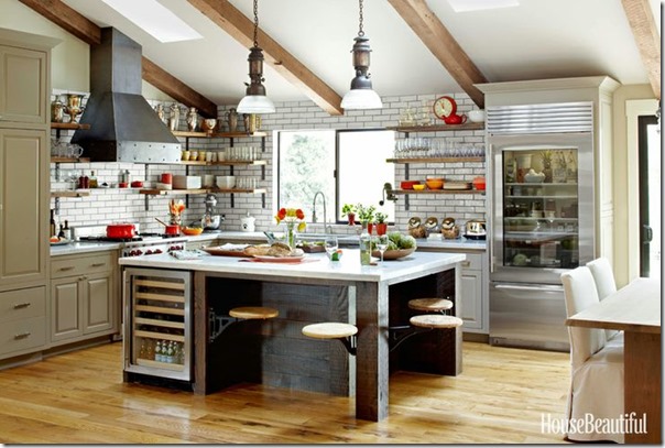 house beautiful rustic kitchen