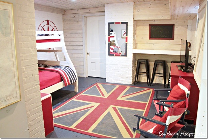 white caps bunkroom